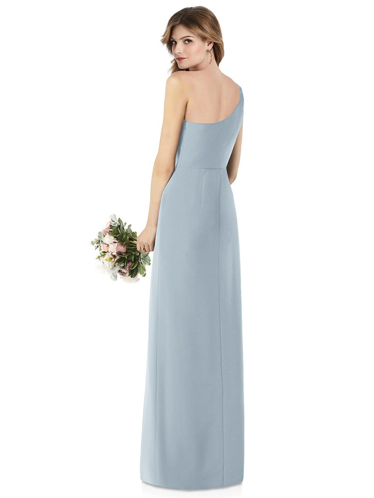 GRACIE COWL-NECK WIDE STRAP CREPE TRUMPET GOWN WITH FRONT SLIT TH114 By  Thread Bridesmaids  Buy Online Cocktail Length Bridesmaid Dresses  Australia - Fashionably Yours Bridal & Formal Sydney