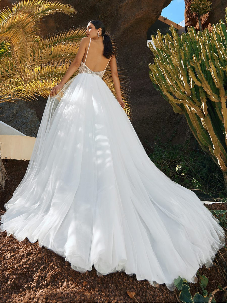 Skellig Wedding Gown by Pronovias Barcelona Bridal | Buy Online