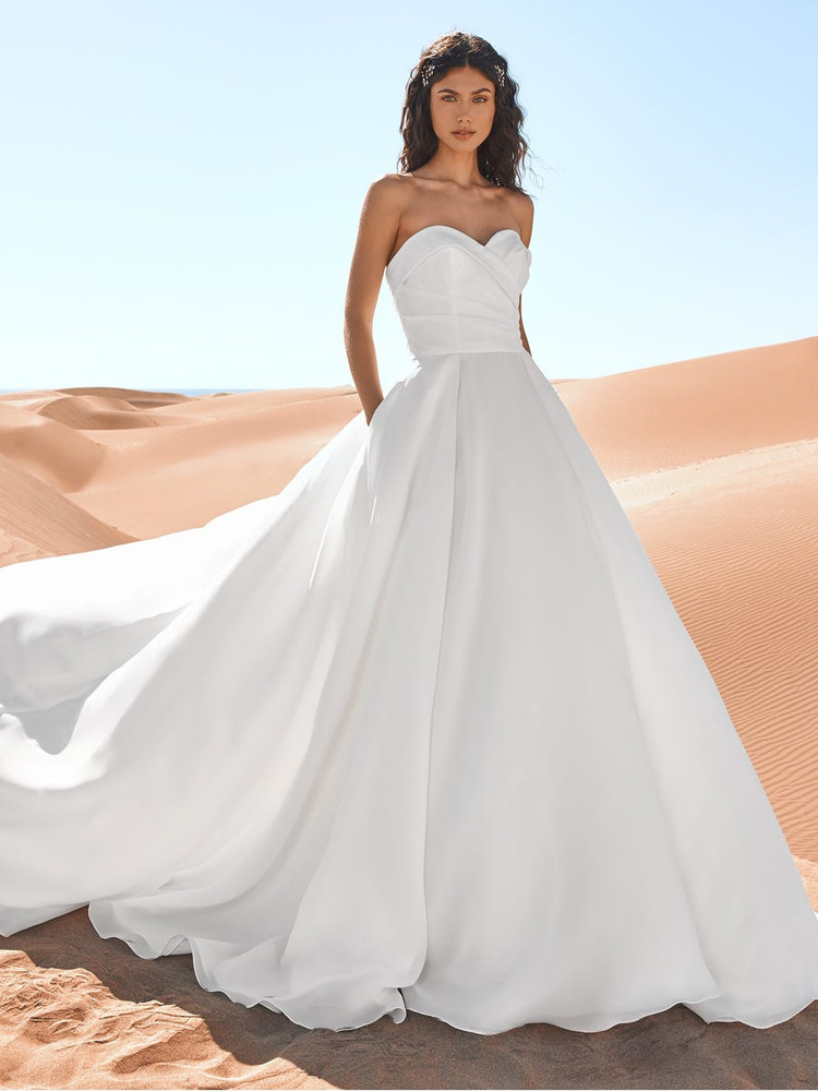 Geiranger Wedding Gown by Pronovias Barcelona Bridal 
