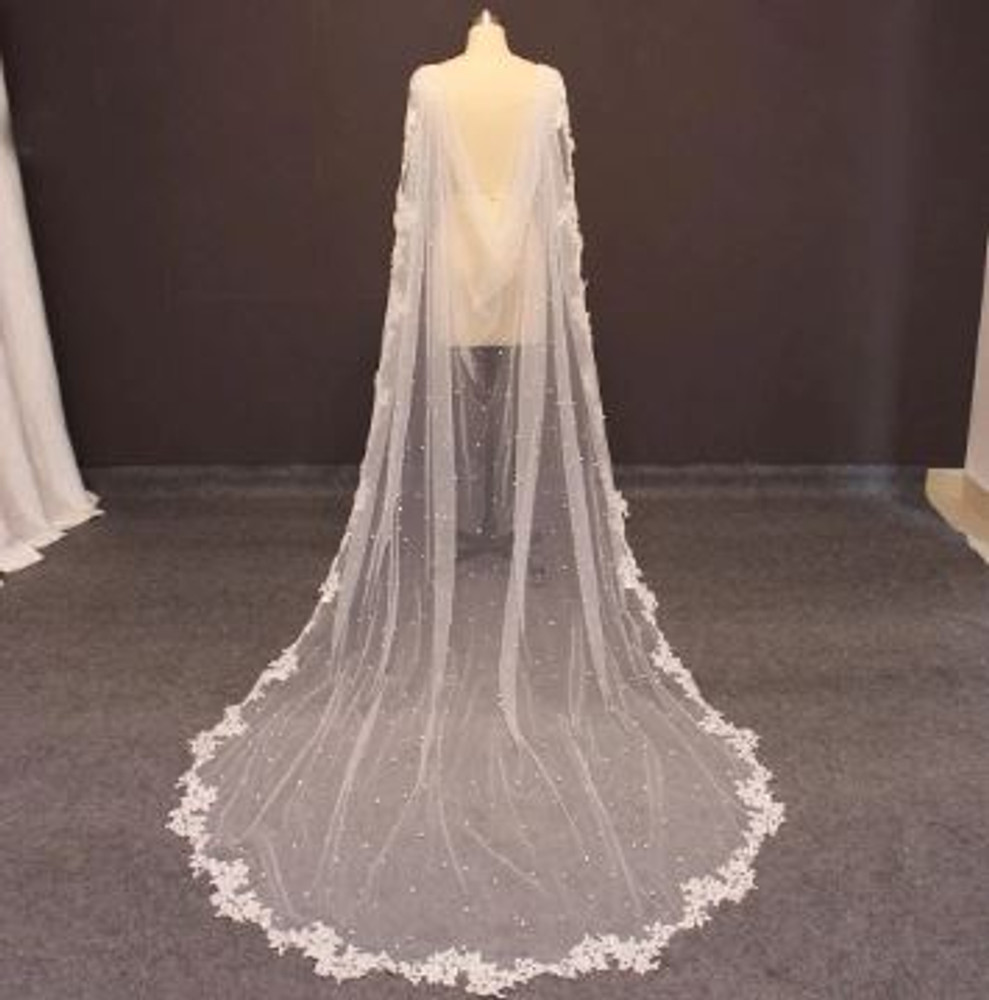 Pearl Lace Wedding Bolero 2.5 Meters 