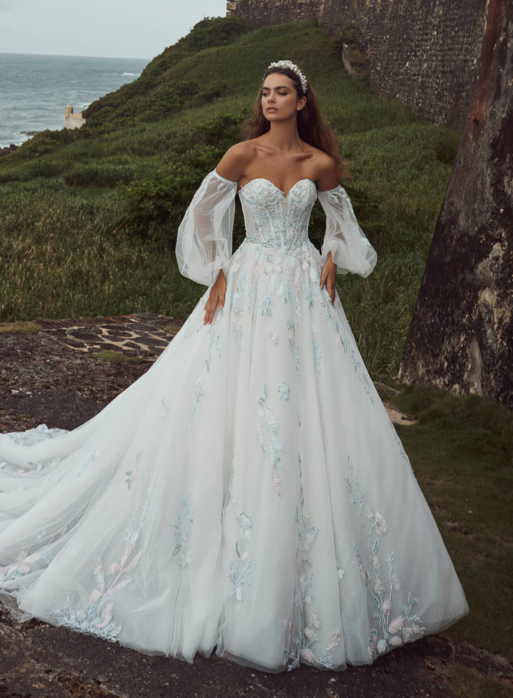 All in Bloom: Floral Wedding Gowns & Accessories BridalGuide