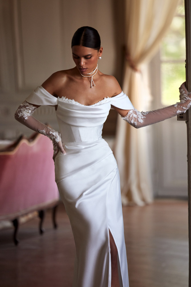 Lucille by Luce Sposa sleeves only