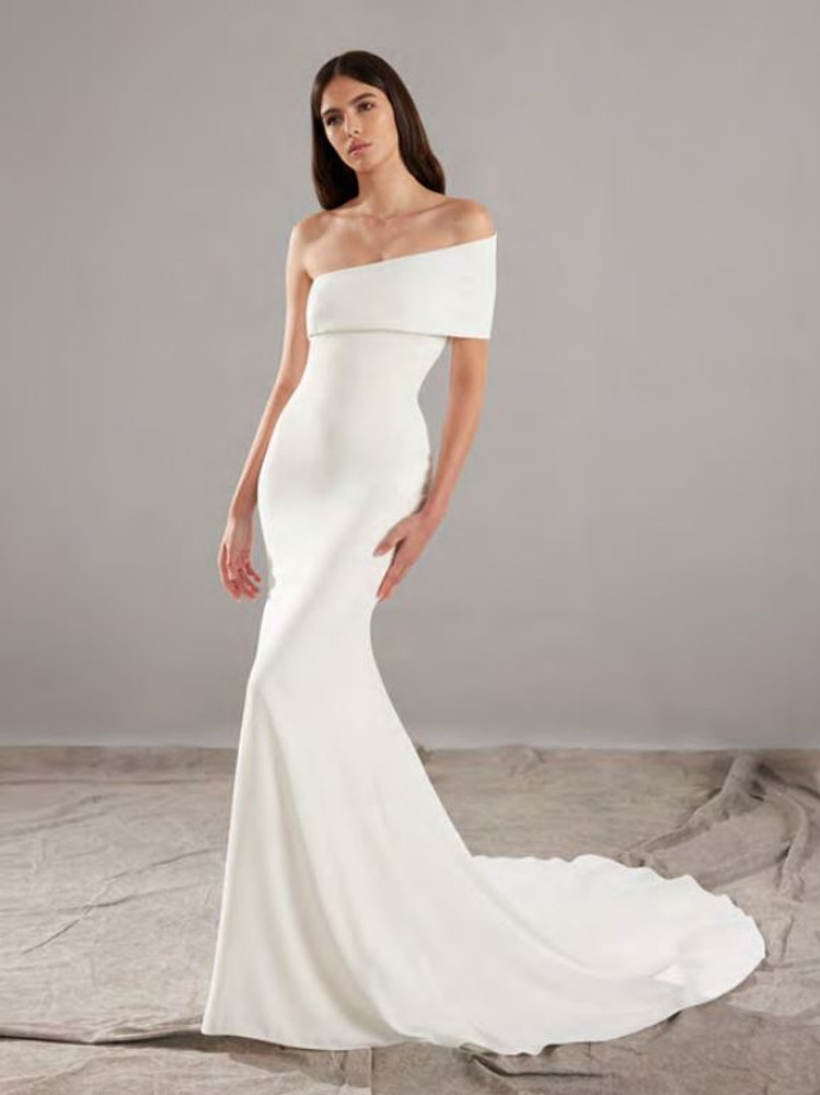 Rusty Wedding Dress by Pronovias