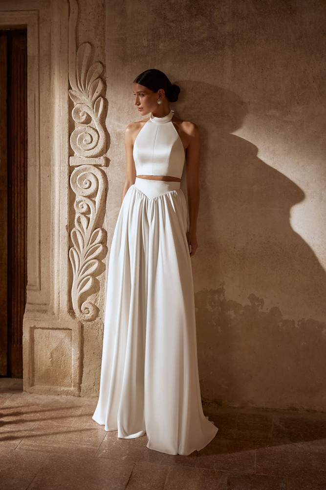 bridal pants and top