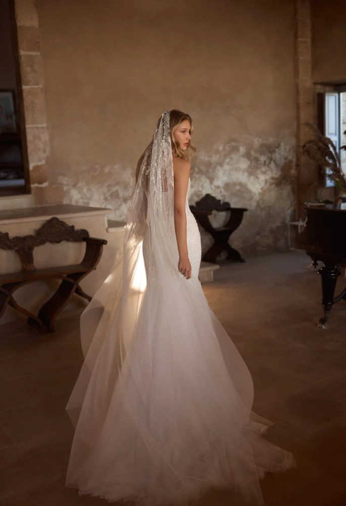 Atria Corset & Pants  2pcs Wedding Gown By Pollardi Bridal Daria Karlozi 