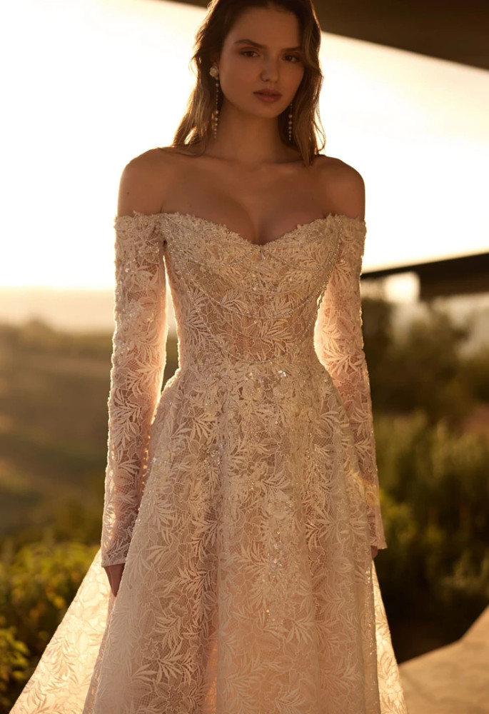 Crave Wedding Gown By Pollardi Bridal Ida-Torez 