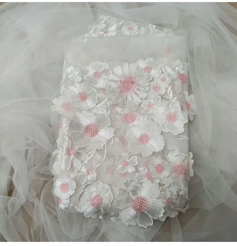ivory and pink