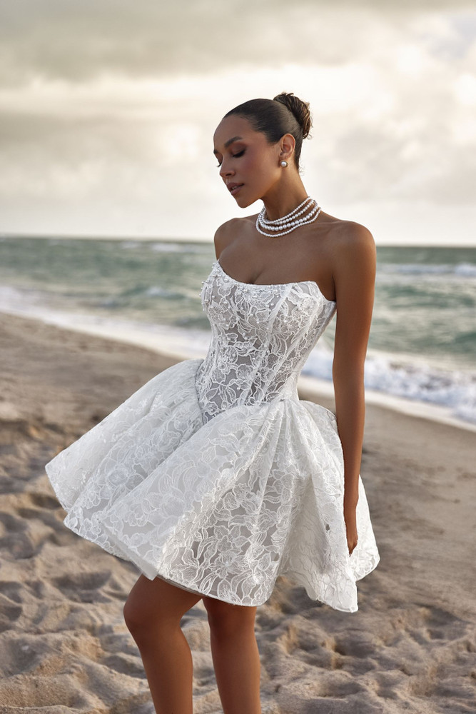 Kylie Mini Wedding Dress by Oksana Mukha