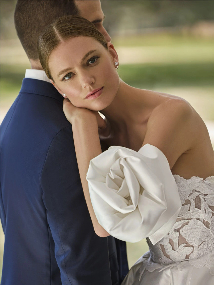 Rawand Princess Wedding Dress (with optional sleeves) by Pronovias