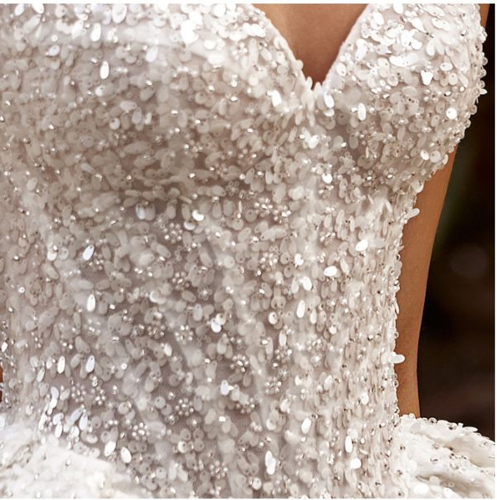 Ingrid Basque Majestic Wedding Dress by Oksana Mukha