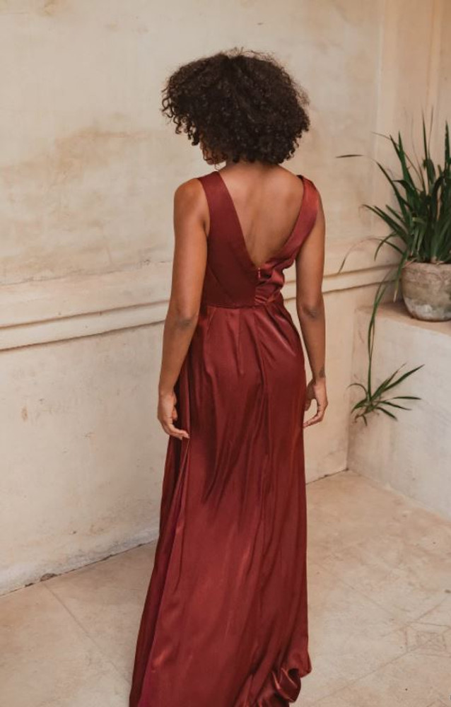 Athens TO862 Bridesmaids Dress by Tania Olsen in Wine