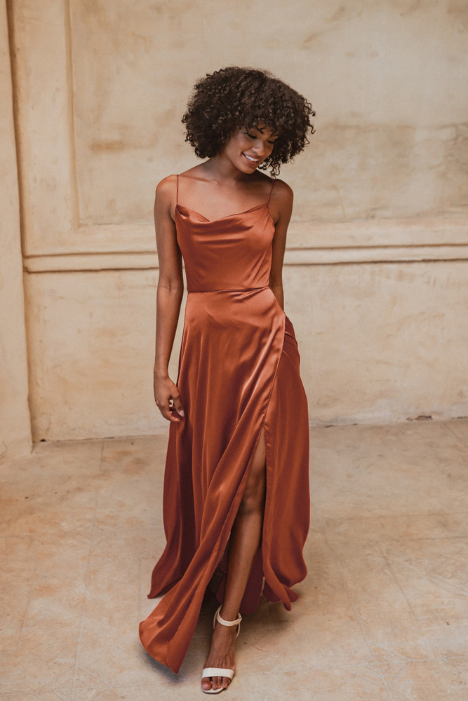 Denver TO877 Bridesmaids Dress by Tania Olsen in Terracotta