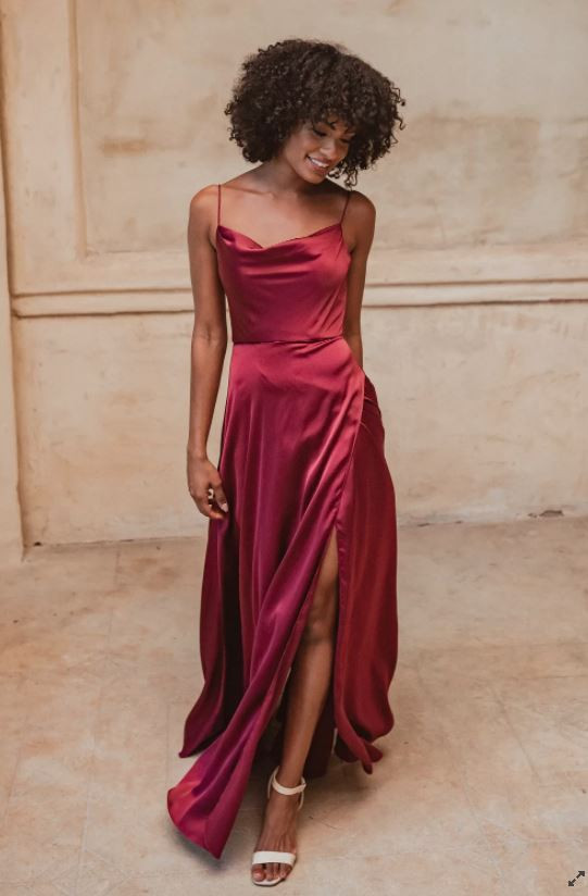 Denver TO877 Bridesmaids Dress by Tania Olsen in Wine