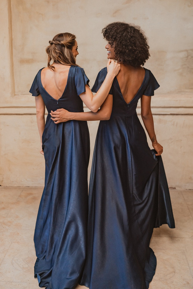 Auckland TO872 Bridesmaids Dress by Tania Olsen in Navy