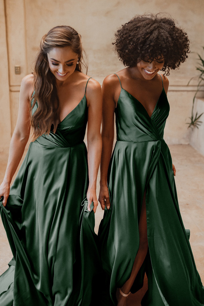 Suva TO875 Bridesmaids Dress by Tania Olsen in Emerald