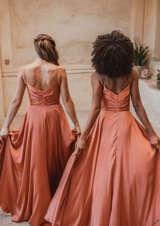 Suva TO875 Bridesmaids Dress by Tania Olsen in Terracotta