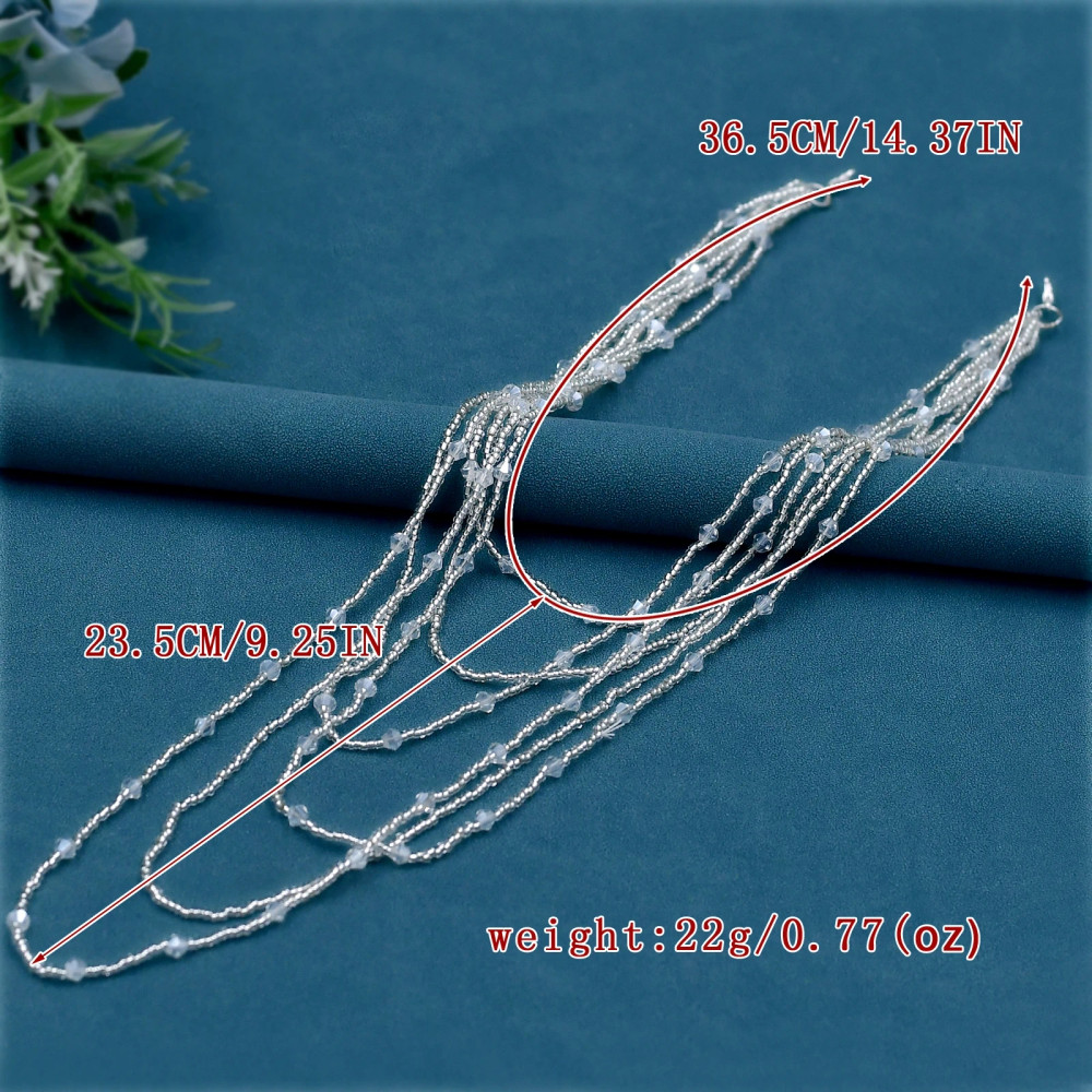 Detachable Bridal Beaded Sleeves style 04