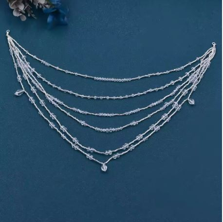 Detachable Bridal Beaded Sleeves style 42