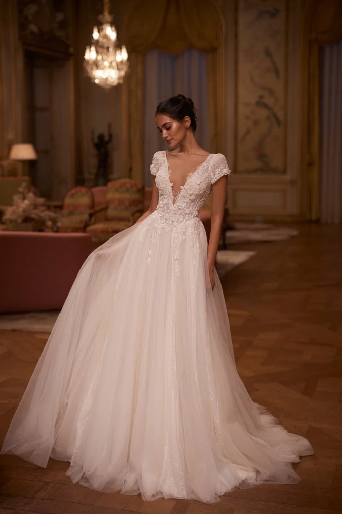 Ellen A-Line Wedding Gown by Luce Sposa