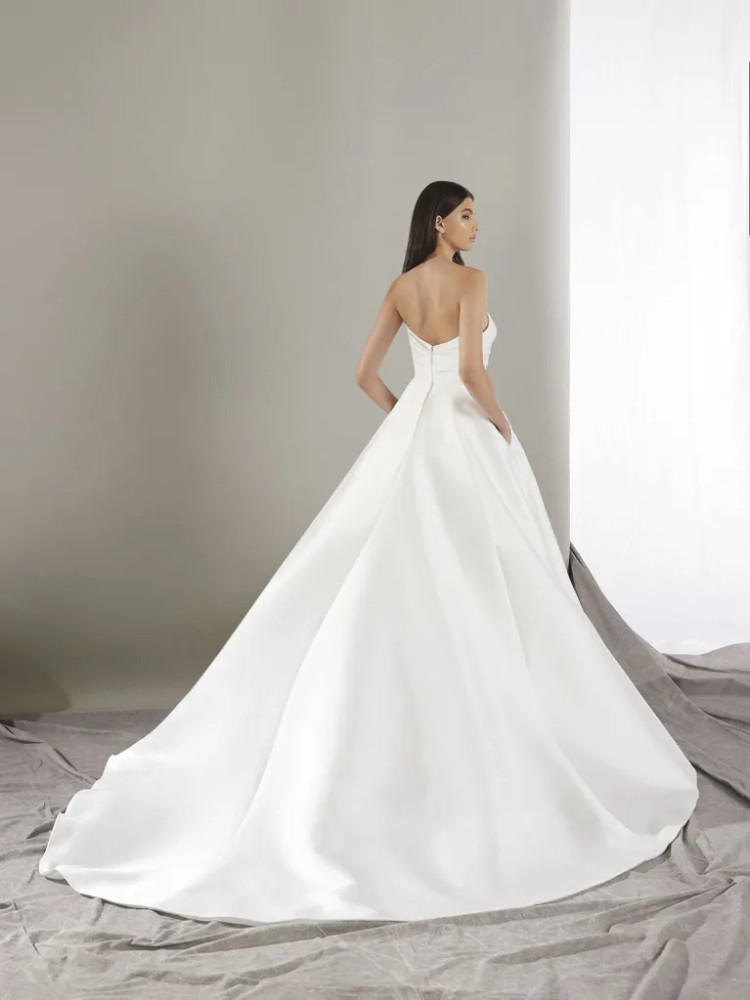KEONI Strapless Princess Wedding Dress by Pronovias  