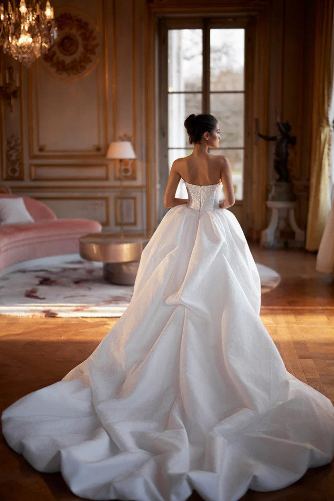 Alana Mikado Asymmetricalby Princess Wedding Dress Luce Sposa (pre-order now)