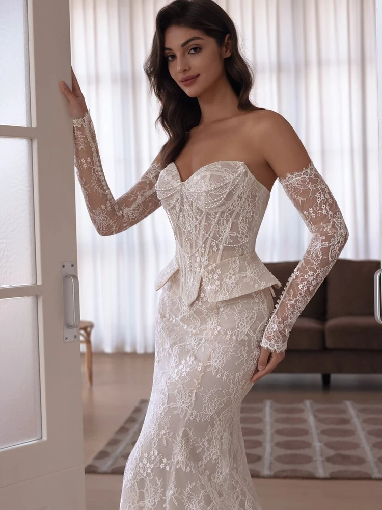 Josie Lace 2pcs Mix & Match Wedding Dress