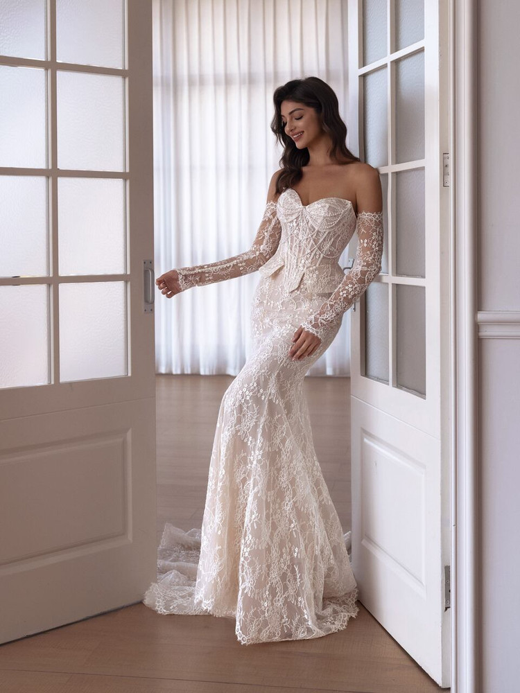 Josie Lace 2pcs Mix & Match Wedding Dress