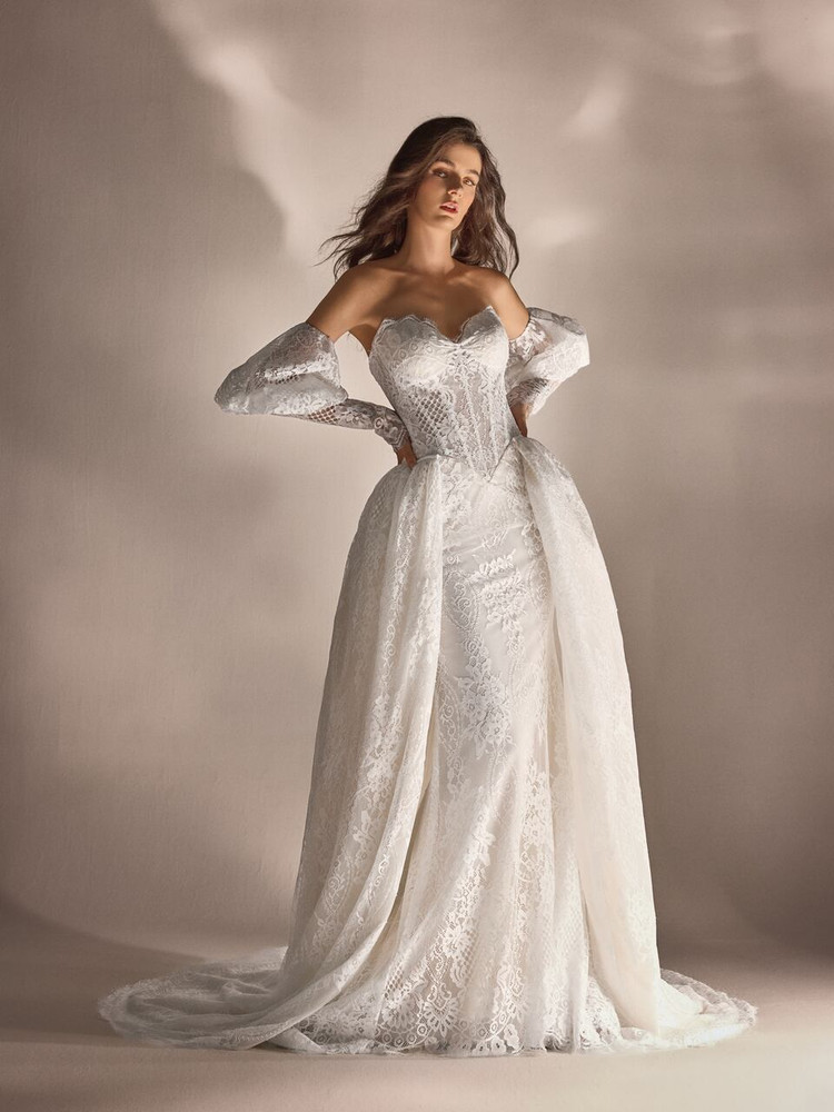 Ayla Basque Waist Mermaid Wedding Dress & Skirt