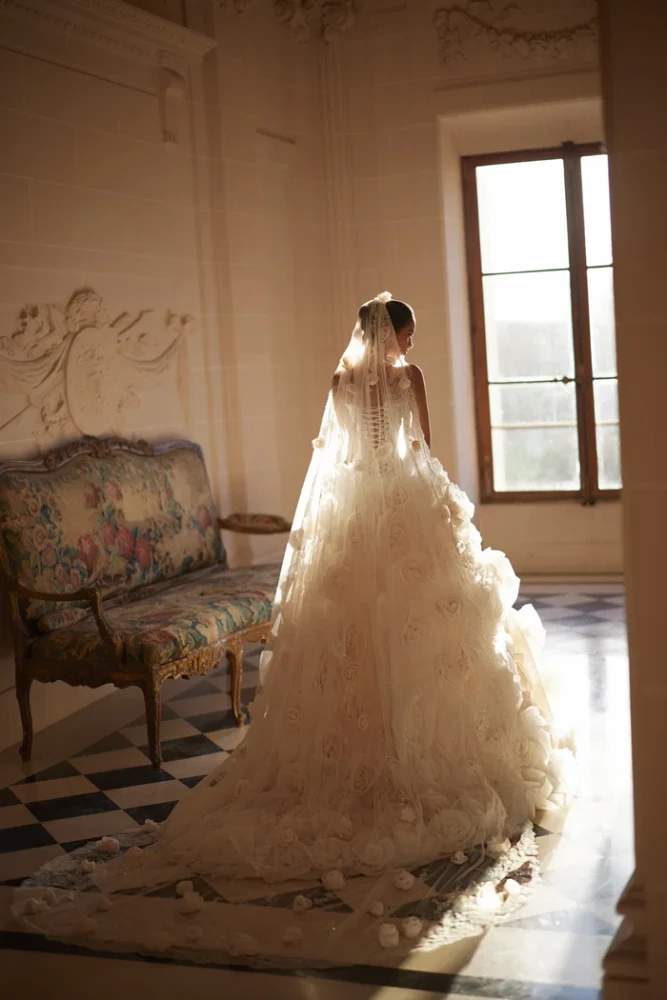 Anette Wedding Dress By Luce Sposa 2pcs (pre-order now) (dress, skirt only) (optional overlay skirt $3700)