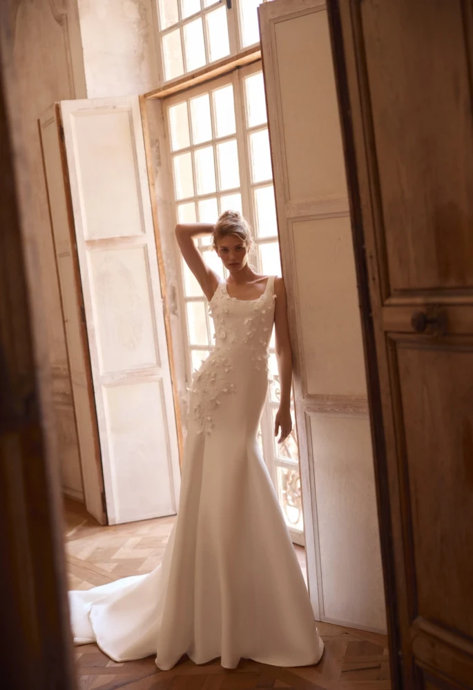 Petalia Mikado Wedding Gown By Daria Karlozi by Pollardi Bridal