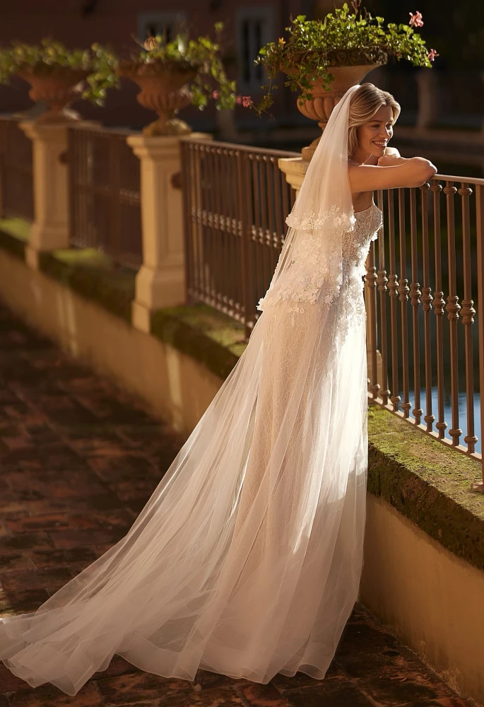 Whimsy Wedding Gown By Daria Karlozi by Pollardi Bridal 