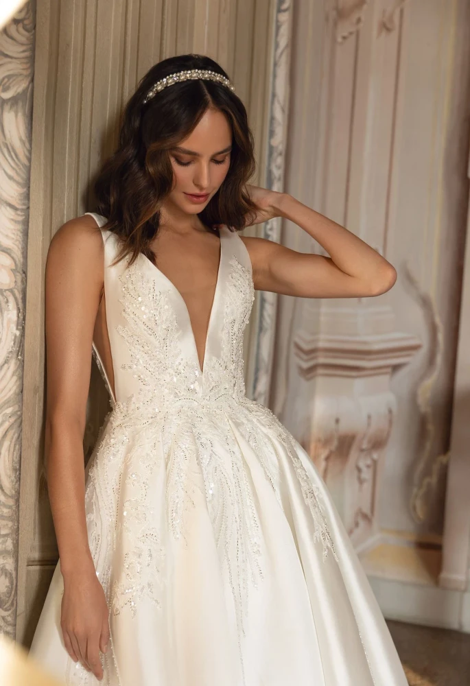 Lorenza Wedding Gown By Pollardi Bridal 
