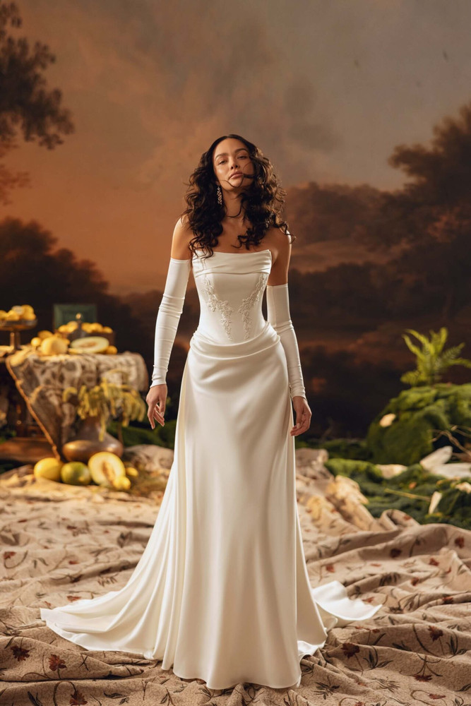 Lumina  Wedding Dress by Anne Mariee