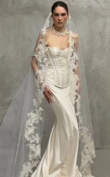 TIFFANY SATIN  Wedding Dress by Rara Avis Bridal