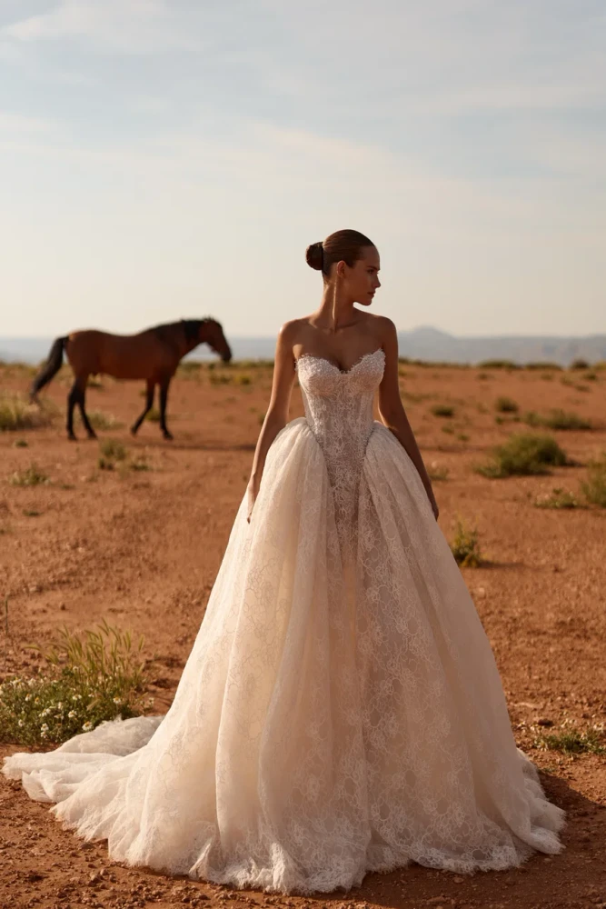 Dreena Princess Wedding Dress by Luce Sposa 