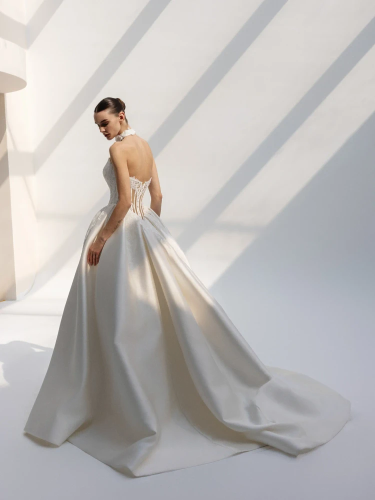 Lucy Basque Waist Wedding Gown (online only)