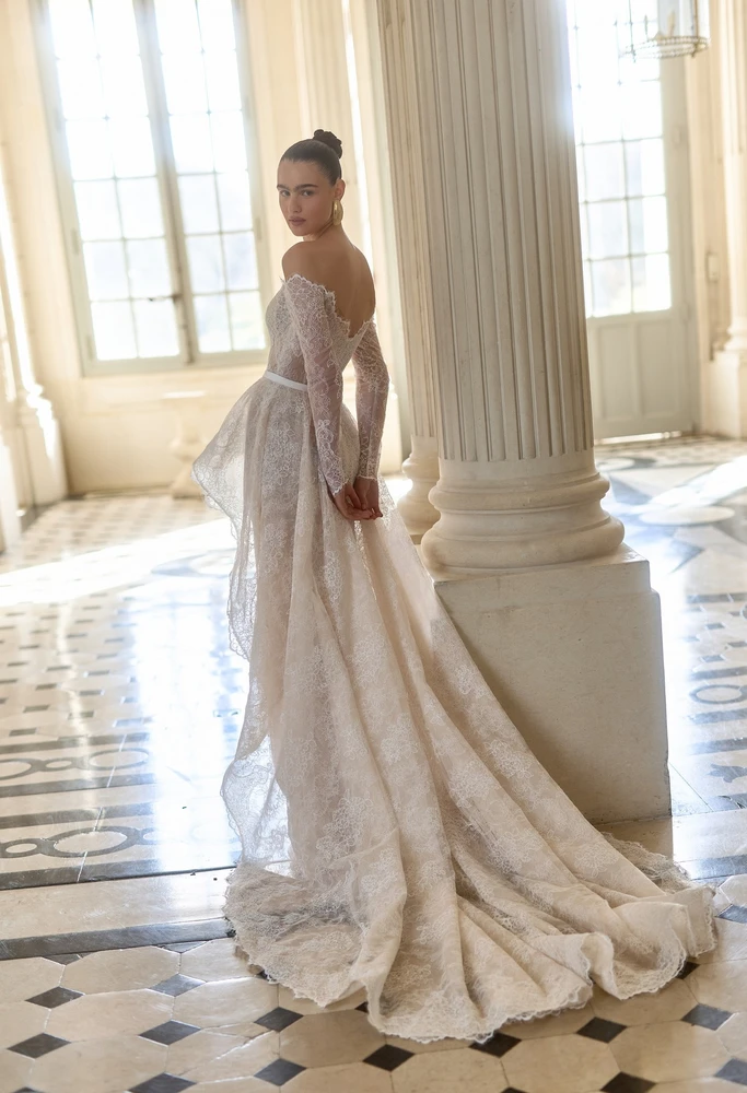 Lunaria Wedding Dress by Wona Concept (optional skirt)  (Call for price) 