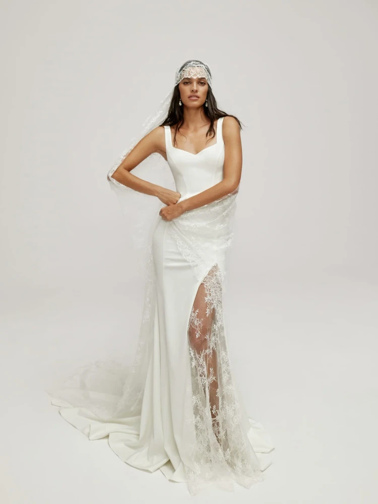 Runa Mikado Wedding Dress by Wona Concept