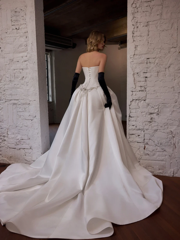 Estelle Satin Wedding Dress 