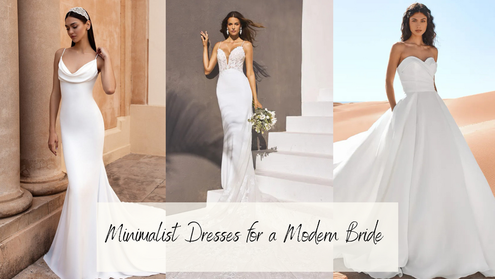 Minimalist Dress Designs for a Modern Bride