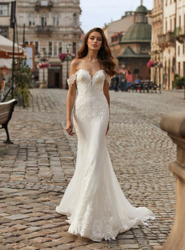 Brielle Wedding Gown J6819 by Moonlight Bridal