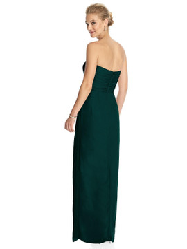 Strapless Draped Chiffon Maxi Dress - Lila by Thread Bridesmaid Style TH034 in 61 colors