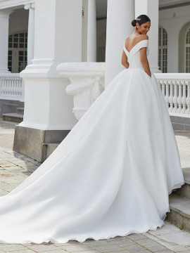 Farrah Wedding Gown by Pronovias Barcelona Bridal 