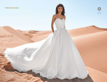 Geiranger Wedding Gown by Pronovias Barcelona Bridal 