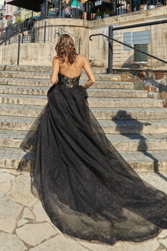 Hadley Lace Corset Formal Dress – PO926 by Tania Olsen in Black