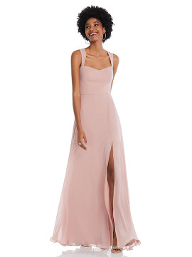 Contoured Wide Strap Sweetheart Maxi Dress by After Six 1558 available in 72 colors