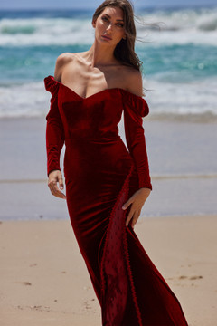 ROWAN Gown by Tania Olsen PO952 in Red