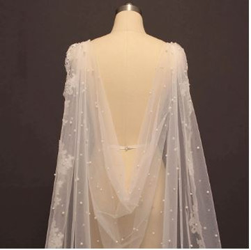 Pearl Lace Wedding Bolero 2.5 Meters 