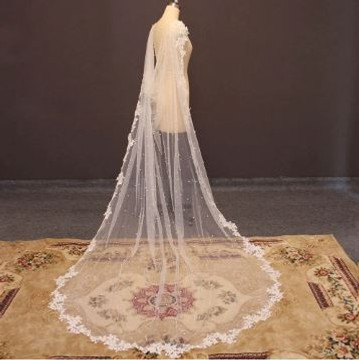 Pearl Lace Wedding Bolero 2.5 Meters 