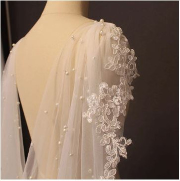 Pearl Lace Wedding Bolero 2.5 Meters 